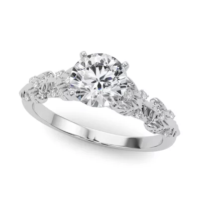 Tokyo Nature Inspired Engagement Ring