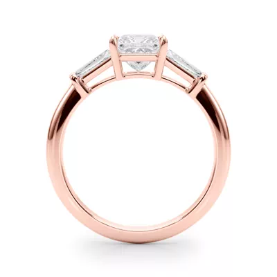 Cassiopeia Three-Stone Engagement Ring