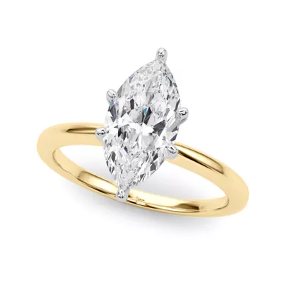 Windy Solitaire Engagement Ring