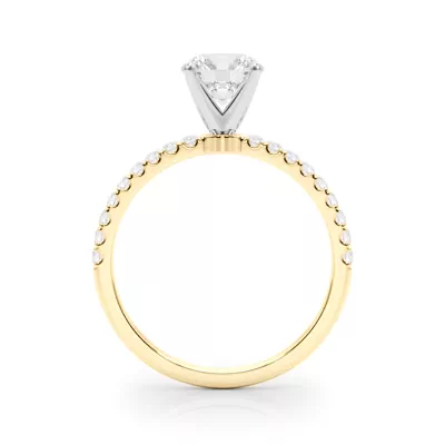 Joanna Classic Pave Diamond Engagement Ring