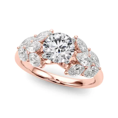 Celestia Marquise Diamond Engagement Ring