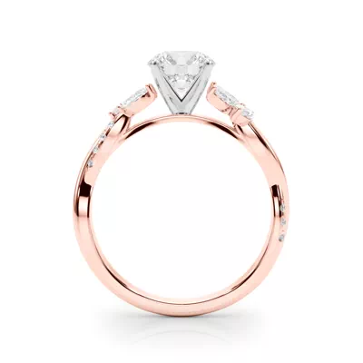 Christallas Floral Inspired Engagement Ring