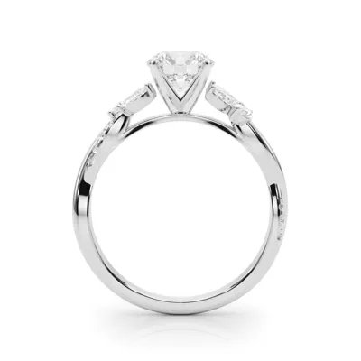 Christallas Floral Inspired Engagement Ring