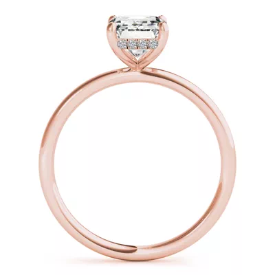 Lisa Hidden Halo Diamond Engagement Ring