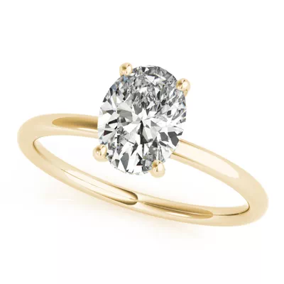 Lisa Hidden Halo Diamond Engagement Ring