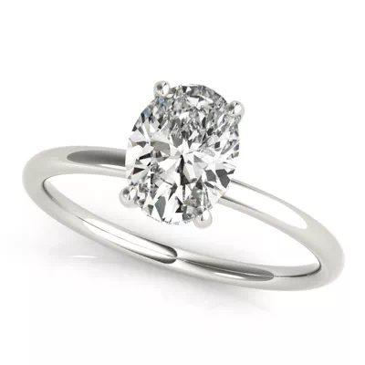 Lisa Hidden Halo Diamond Engagement Ring