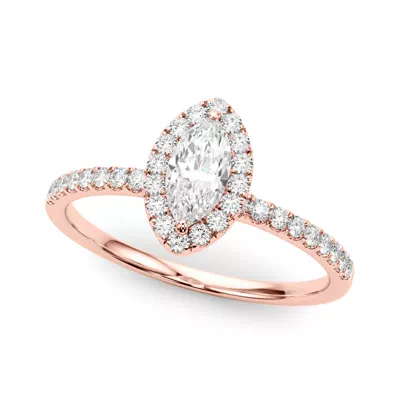 Chloe Halo Engagement Ring