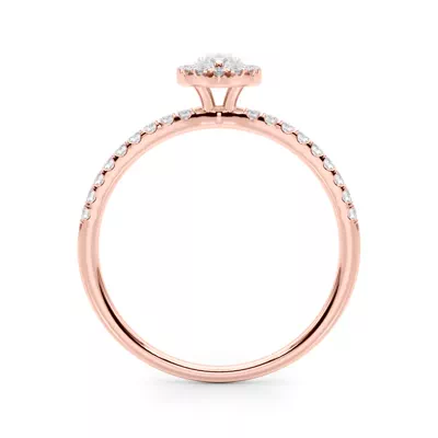 Chloe Halo Engagement Ring