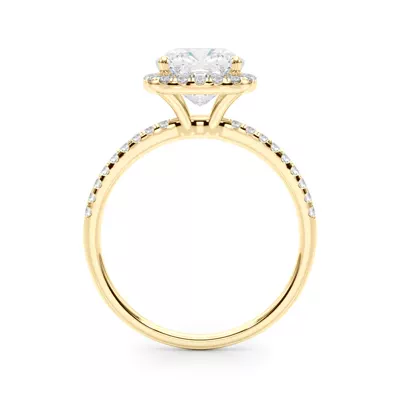 Chloe Halo Engagement Ring