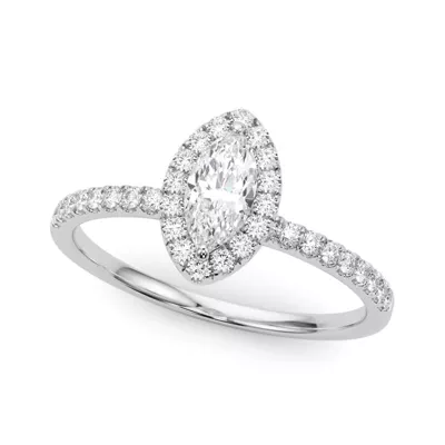 Chloe Halo Engagement Ring