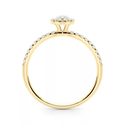 Chloe Halo Engagement Ring