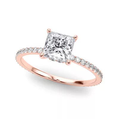 Sedona Hidden Halo Engagement Ring