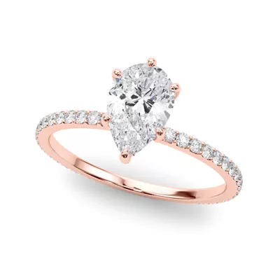 Sedona Hidden Halo Engagement Ring