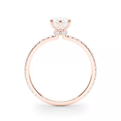 Sedona Hidden Halo Engagement Ring