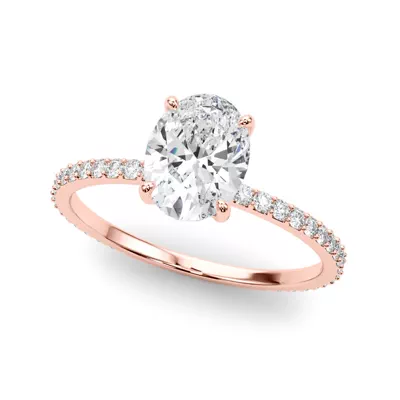 Sedona Hidden Halo Engagement Ring