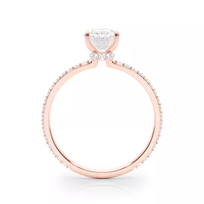 Sedona Hidden Halo Engagement Ring