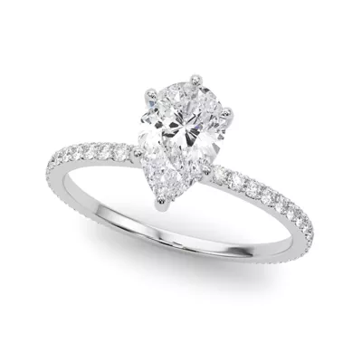 Sedona Hidden Halo Engagement Ring