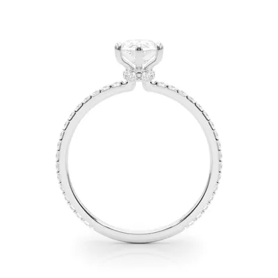 Sedona Hidden Halo Engagement Ring