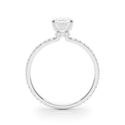 Sedona Hidden Halo Engagement Ring