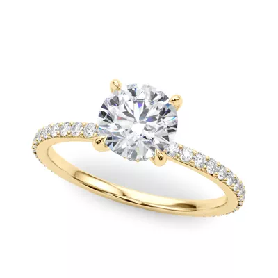 Sedona Hidden Halo Engagement Ring