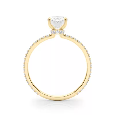 Sedona Hidden Halo Engagement Ring