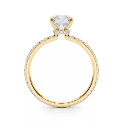 Sedona Hidden Halo Engagement Ring