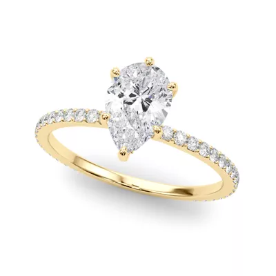 Sedona Hidden Halo Engagement Ring