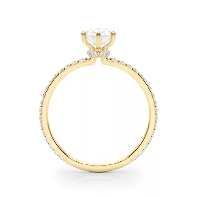 Sedona Hidden Halo Engagement Ring