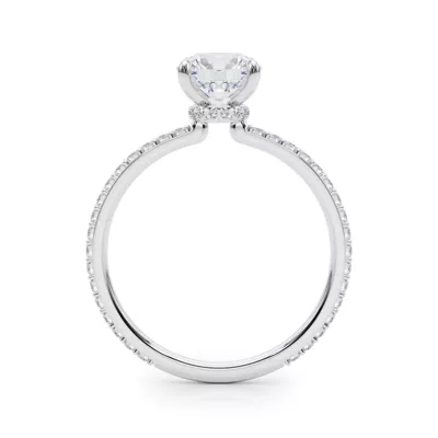 Sedona Hidden Halo Engagement Ring