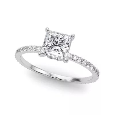 Sedona Hidden Halo Engagement Ring