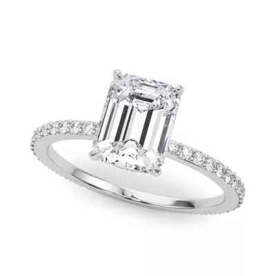 Sedona Hidden Halo Engagement Ring
