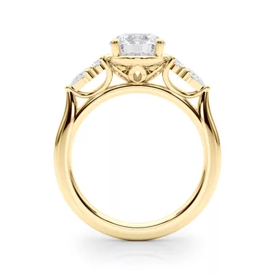 Colette Contemporary Diamond Engagement Ring