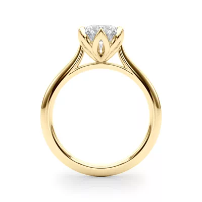 Katiel Solitaire Tulip Engagement Ring
