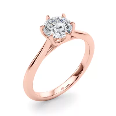 Lovella 6 Prong Solitaire Engagement Ring