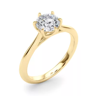 Lovella 6 Prong Solitaire Engagement Ring
