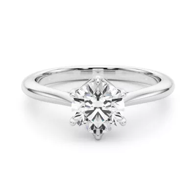 Lovella 6 Prong Solitaire Engagement Ring
