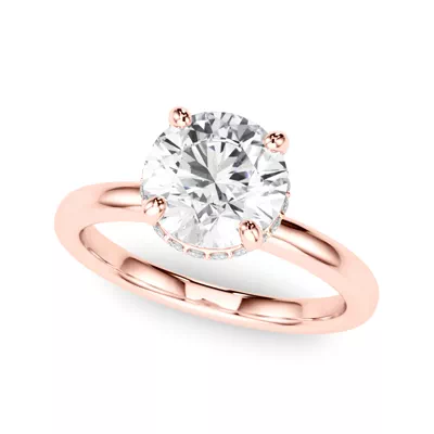 Harley Double Halo Engagement Ring