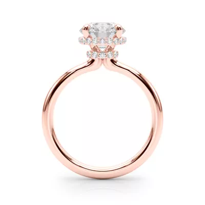 Harley Double Halo Engagement Ring