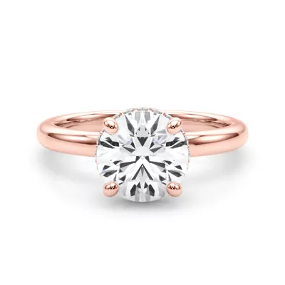 Harley Double Halo Engagement Ring