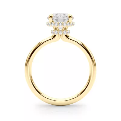 Harley Double Halo Engagement Ring