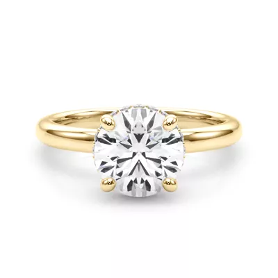 Harley Double Halo Engagement Ring