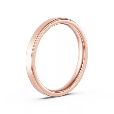 Flat Comfort-Fit Band (3mm)