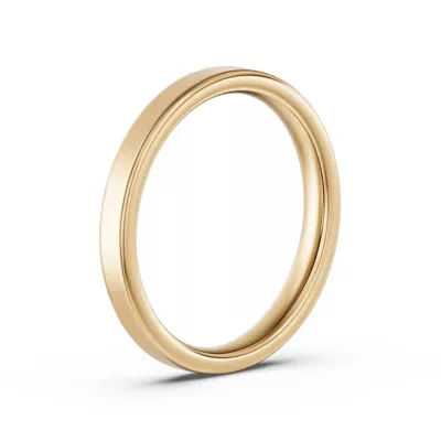 Flat Comfort-Fit Band (3mm)