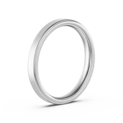 Flat Comfort-Fit Band (3mm)