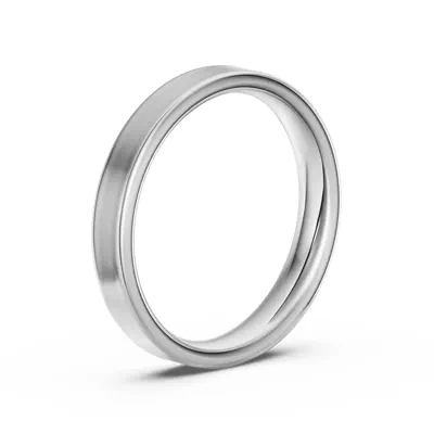 Flat Comfort-Fit Band (4mm)