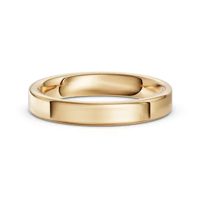 Flat Comfort-Fit Band (4mm)