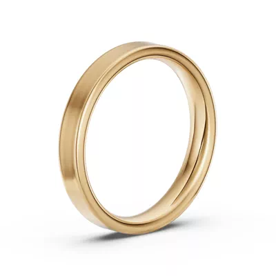 Flat Comfort-Fit Band (4mm)