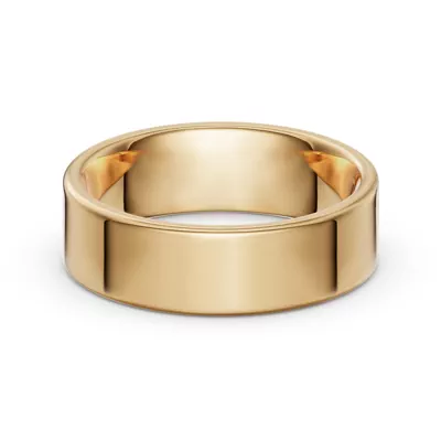Flat Comfort-Fit Band (7mm)