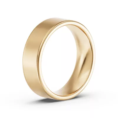 Flat Comfort-Fit Band (7mm)