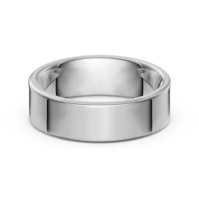 Flat Comfort-Fit Band (7mm)